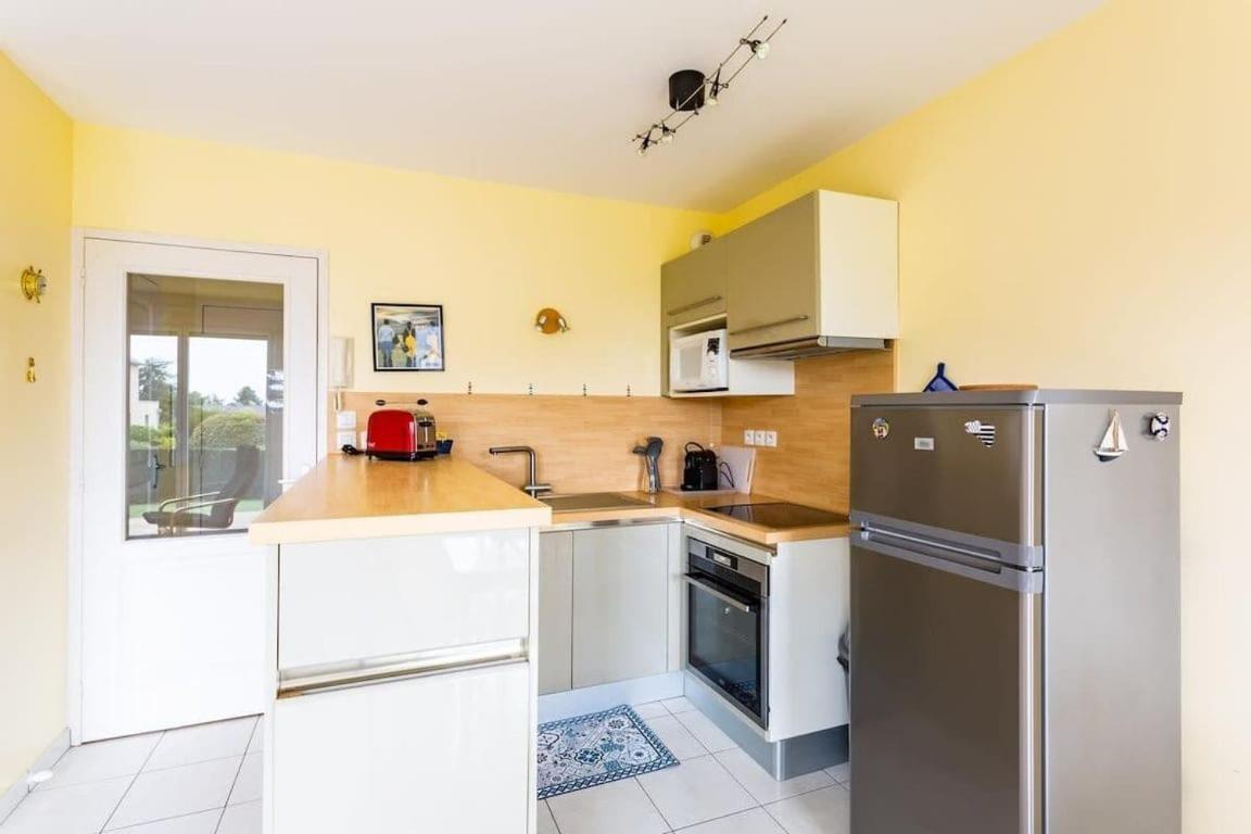 L'Opale - Joli Appartement Avec Jardin Et Garage Dinard Exterior foto